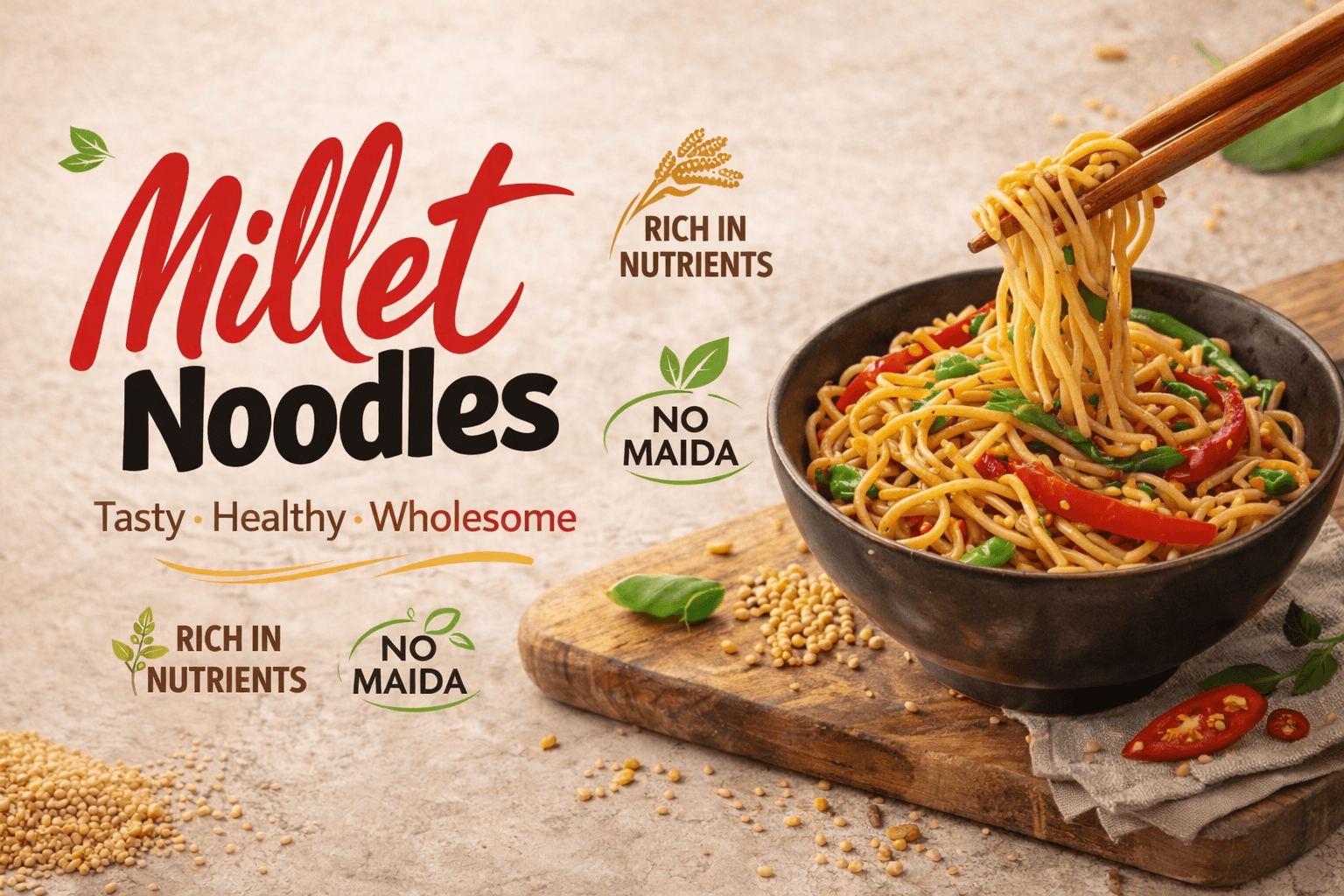 Multi Millet Noodles